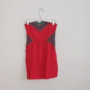 Ecote Strapless Dress Mini Dress